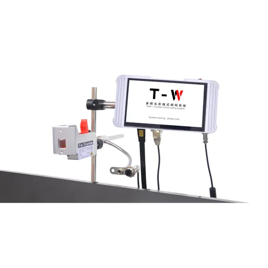 Tragbarer tragbarer Thermo-Tintenstrahldrucker, 6000 dpi, Verfallsdatumsdruck-Kodierungsmaschine für Plastikflaschen-Chargenkodierung, Logo-Aufkleber-Taschendrucker